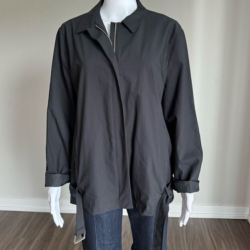 Rene Lezard Black Buckle Jacket By Botto Giuseppe & Figli - Picture 3 of 10